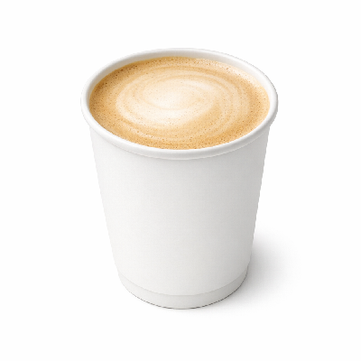 Burger King Nonfat Vanilla Latte- Med