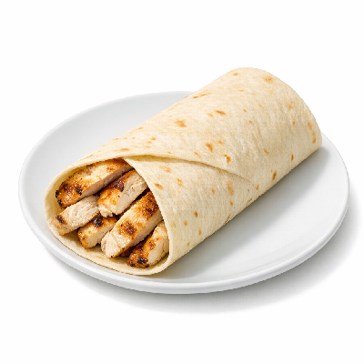 Burger King Ranch Grilled Chicken Wrap