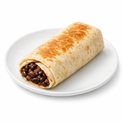 Burrito with beans