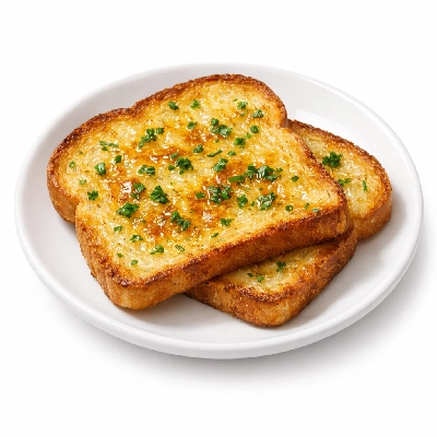Buttered herb toast