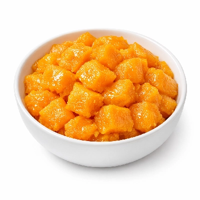 Butternut squash frozen boiled with salt