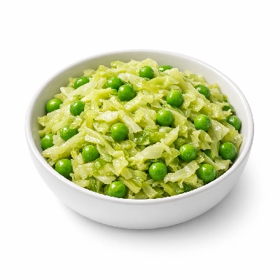 Cabbage and Peas Stir-Fry