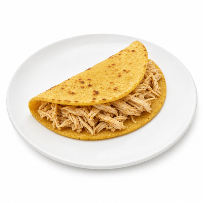 Cafe Rio Chicken Taco in Corn Tortilla