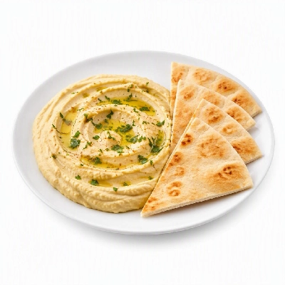 California Pizza Kitchen Appetizers Tuscan Hummus with Traditional Pita