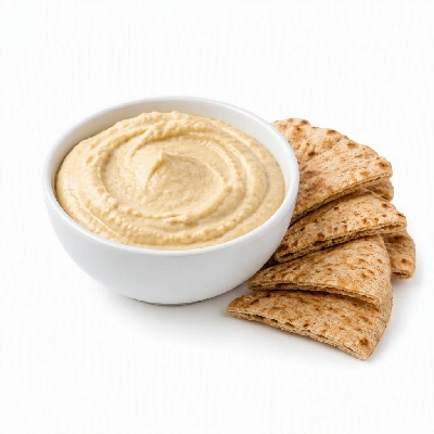 California Pizza Kitchen Appetizers Tuscan Hummus with Wheat Whole Grain Pita