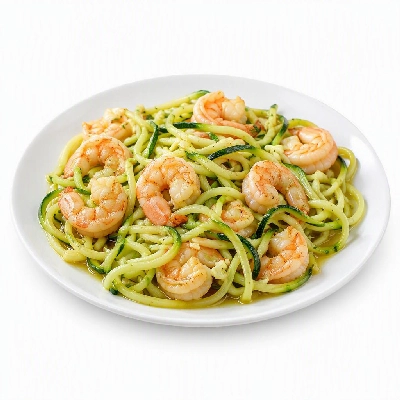 California Pizza Kitchen Lite Adventures Shrimp Scampi Zucchini Fettuccini