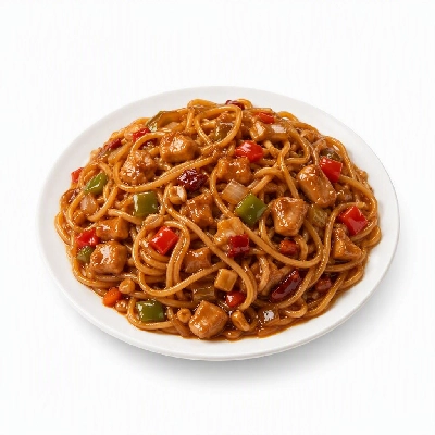 California Pizza Kitchen Pastas Specialties Kung Pao Spaghetti