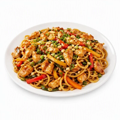 California Pizza Kitchen Pastas Specialties Kung Pao Spaghetti with Chicken