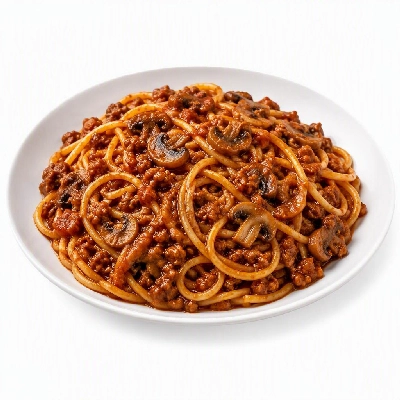 California Pizza Kitchen Pastas Specialties Spaghetti Bolognese with Sauteed Mushrooms