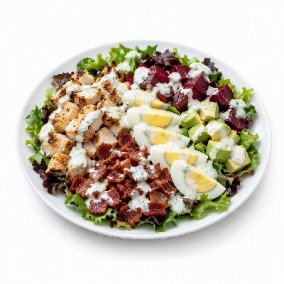 California Pizza Kitchen Salads California Cobb Full with Bleu Cheese Dressing and Beets