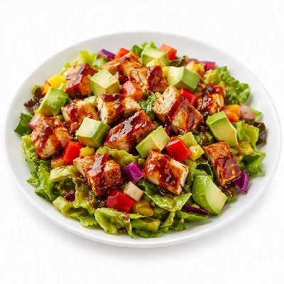California Pizza Kitchen Salads the Original BBQ Chicken Chopped Full with Avocado