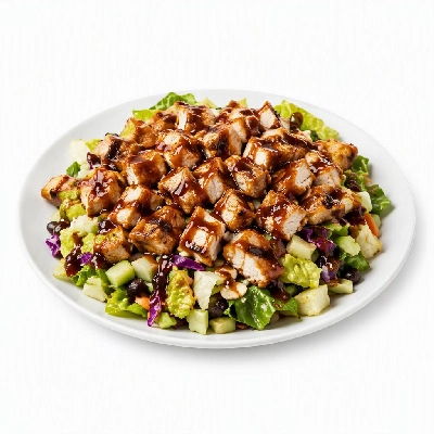California Pizza Kitchen Salads the Original BBQ Chicken Chopped Half