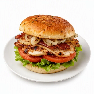 California Pizza Kitchen Tacos Sandwiches California Club Chicken with Herb Onion