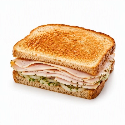 California Pizza Kitchen Tacos Sandwiches California Club Turkey with Herb Onion