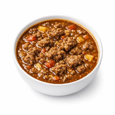 Campbell's chunky soups barbeque seasoned burger