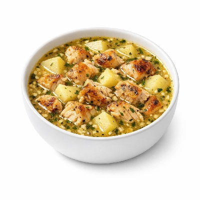 Campbell's chunky soups herb roasted chicken with potatoes & garlic
