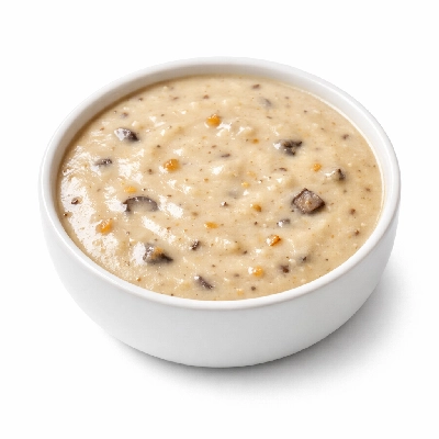 Campbell's cream of mushroom with roasted garlic soup condensed