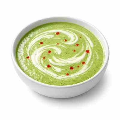 Campbell's red and white creamy chicken verde soup condensed