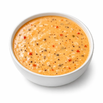 Campbell's red and white southwest style pepper jack soup condensed