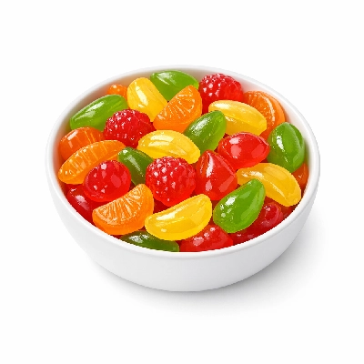 Candies fruit snacks with high vitamin c
