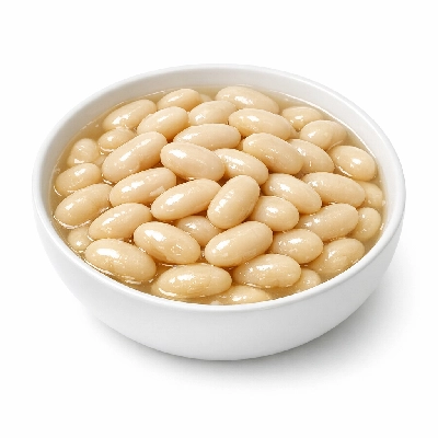 Cannellini or white kidney beans canned