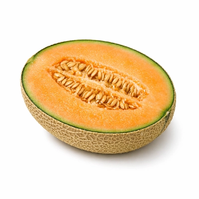 Cantaloupe melon raw
