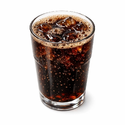 Carbonated beverage chocolate-flavored soda soft drink pop