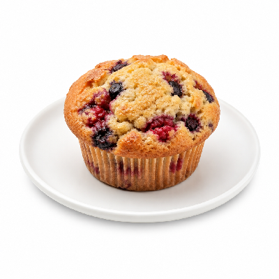 Caribou Coffee Bakery Triple Berry Muffin
