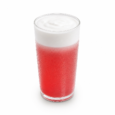 Caribou Coffee Berry-C Energy Drink with Coconutmilk Cold Foam Medium