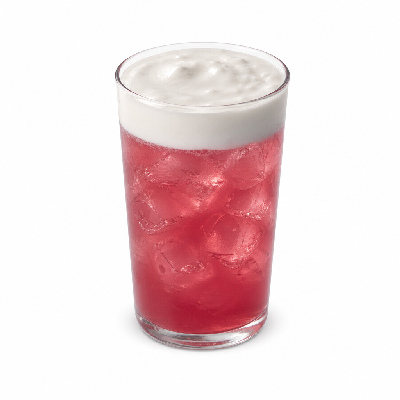 Caribou Coffee Berry-C Lemonade Energy Drink with Coconutmilk Cold Foam Medium