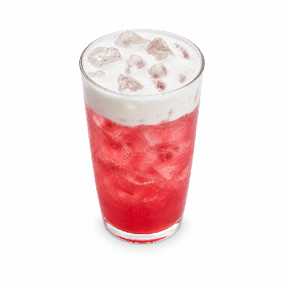 Caribou Coffee Berry-C Lemonade Energy Drink with Coconutmilk Cold Foam XL