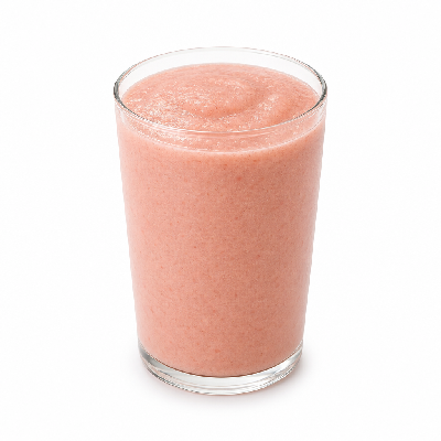 Caribou Coffee Beverages Blended White Peach Berry Smoothie