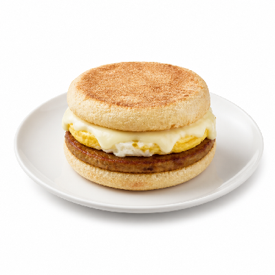 Caribou Coffee Beyond Meat Sausage, Egg & Mozzarella Breakfast Sandwich
