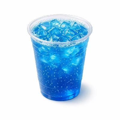Caribou Coffee Blue Raspberry Energy Drink Small