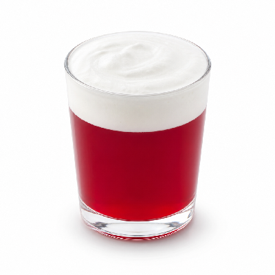 Caribou Coffee Cranberry Energy Drink with Coconutmilk Cold Foam Small