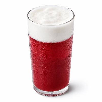 Caribou Coffee Cranberry Energy Drink with Coconutmilk Cold Foam XL
