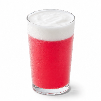 Caribou Coffee Cranberry Lemonade Energy Drink with Coconutmilk Cold Foam Large