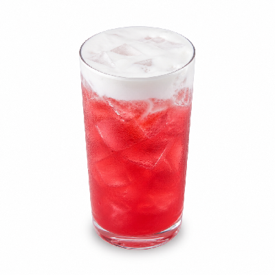 Caribou Coffee Cranberry Lemonade Energy Drink with Coconutmilk Cold Foam Medium