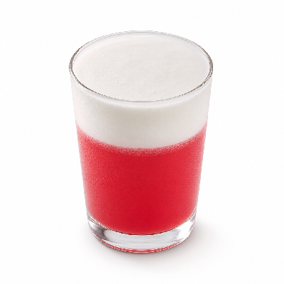 Caribou Coffee Cranberry Lemonade Energy Drink with Coconutmilk Cold Foam Small
