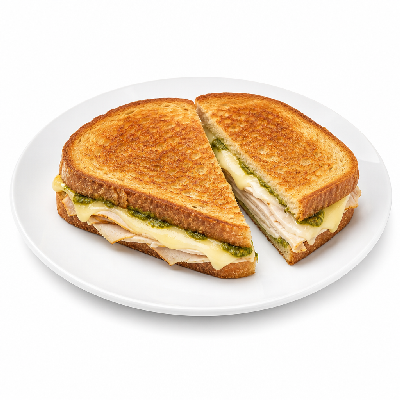 Caribou Coffee Oven Toasted Sandwiches Gouda Turkey Pesto