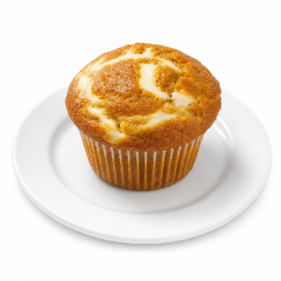 Caribou Coffee Pumpkin Cream Cheese Muffin