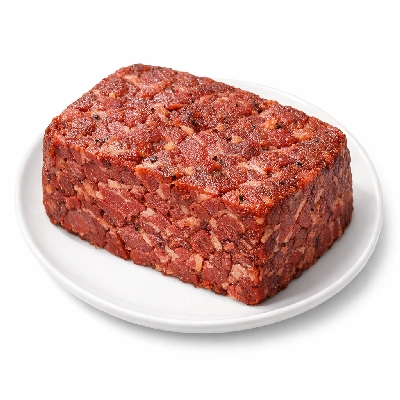 Carl buddig. cooked smoked beef pastrami chopped pressed