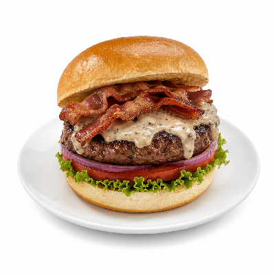 Carl's Jr. 0.33lb. Bacon Truffle Angus Burger