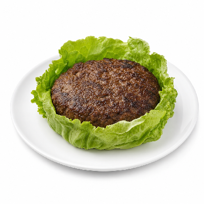 Carl's Jr. 0.5 Lbs Lettuce Wrapped Thickburger No Cheese No Ketchup