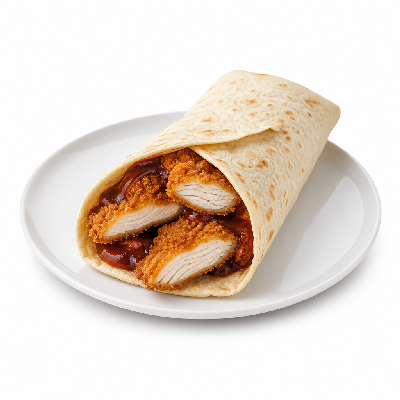 Carl's Jr. BBQ Hand-Breaded Chicken Tender Wrap