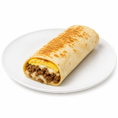 Carl's Jr. Beef Egg & Cheese Roll