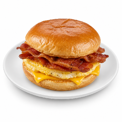 Carl's Jr. Big Brekkie Bacon Egg & Cheese