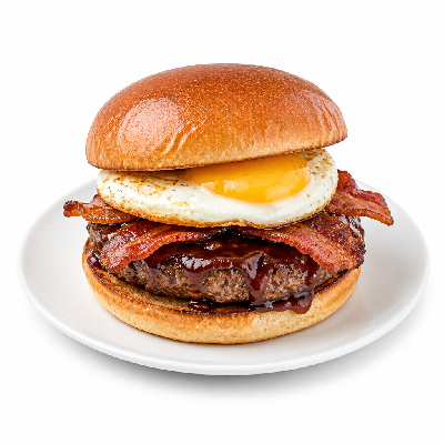 Carl's Jr. Big Brekkie BBQ Bacon & Egg