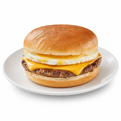 Carl's Jr. Big Brekkie Beef Egg & Cheese