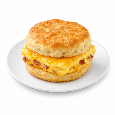 Carl’s Jr. Breakfast Loaded Omelet Biscuit